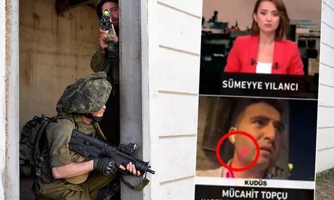 İsrail Askerlerinin Lazer Tehdidi Gazeteci Mücahit Topçu'yu Hedef Aldı