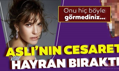 Aslı Enver'in Doğal Hali Sosyal Medyada Beğeni Topladı