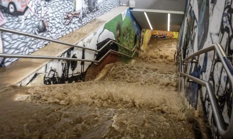 İtalya'nın Kuzeyinde Şiddetli Hava Koşulları