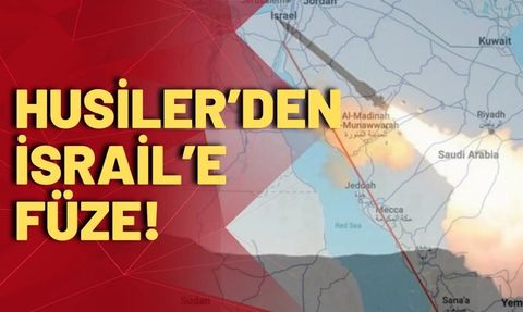 Yemen, İsrail'i vuruyor: Füze saldırıları ve İHA saldırıları durmuyor!