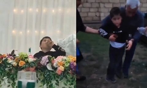 Yurtdışında Bir Düğünde Çocuğun İçki İçtiği Görüntüler Gündem Oldu
