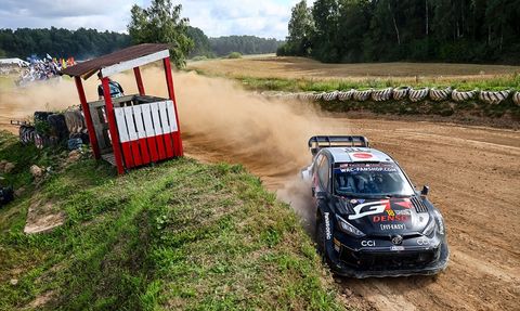 Toyota Gazoo Racing Letonya Rallisi'ni Zirveye Taşıdı