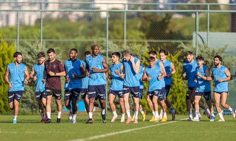Trabzonspor, Ruzomberok Maçı Hazırlıklarına Devam Ediyor