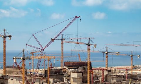 Akkuyu Nükleer Güç Santrali'nde 3. Ünite İç Koruma Kabuğu Tamamlandı