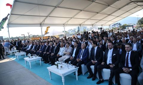 Anamur Feribot ve Deniz Uçağı İskelesi Açıldı