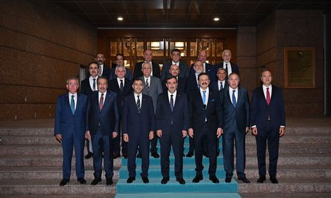 Cumhurbaşkanı Yardımcısı Yılmaz, TOBB ile Gelecek Planlarını Görüştü