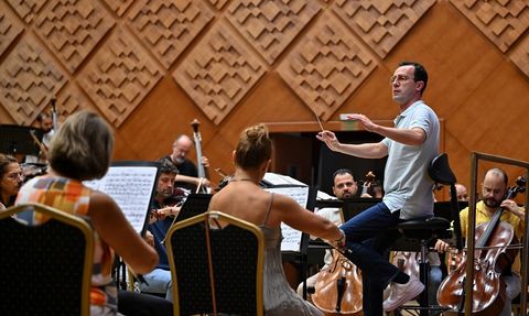 Cumhurbaşkanlığı Senfoni Orkestrası Güney Kore'de Konser Vermeye Hazırlanıyor