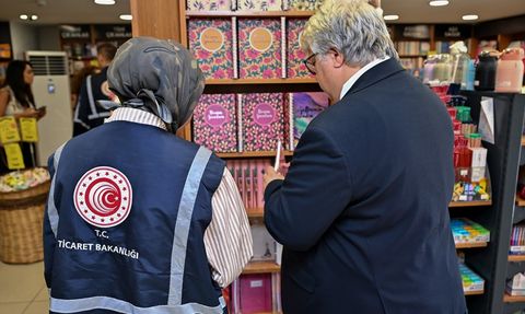 Ticaret Bakanlığı, Kırtasiye Ürünlerini Denetledi