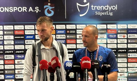 Trabzonspor'un Yıldızı Denis Draguş, Ruzomberok Galibiyeti Sonrası Duygularını Paylaştı