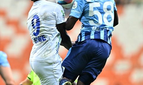 Trendyol Süper Lig: Adana Demirspor 0, Çaykur Rizespor 1