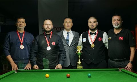 2024 Türkiye Snooker Şampiyonası'nın 3. Etabı Sonuçlandı