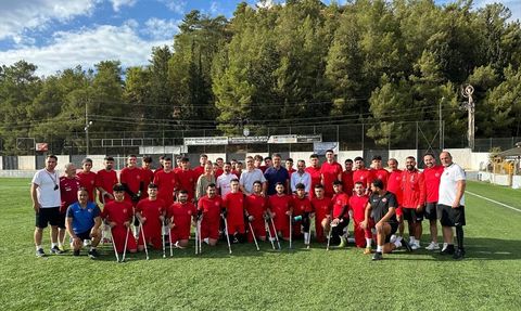 Ampute Futbol Milli Takımı Gelişim Kampına Başladı