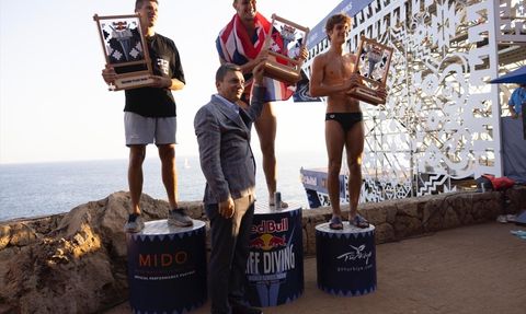 Antalya'da Red Bull Cliff Diving Dünya Serisi Heyecanı