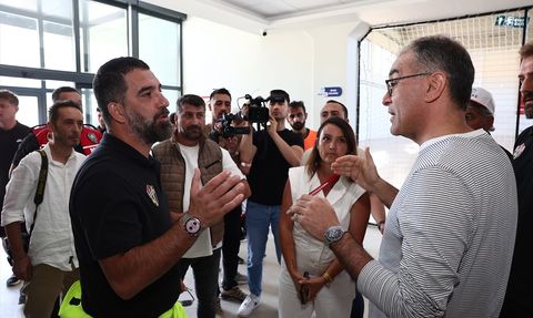 Arda Turan, Erciyes Yüksek İrtifa Kamp Merkezi'nde