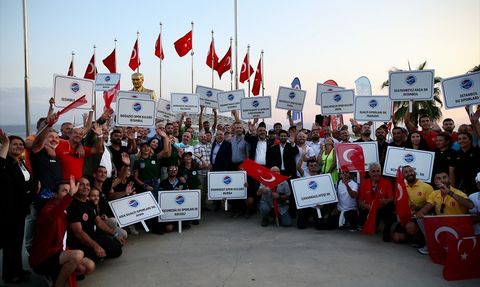 Darıca'da Zıpkınla Balık Avı Türkiye Şampiyonası Başladı