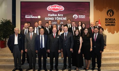 Durukan Şekerleme Borsa İstanbul'da İşlem Görmeye Başladı