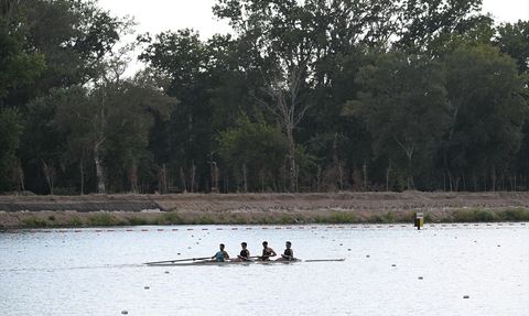 Edirne'de 23 Yaş Altı Avrupa Kürek Şampiyonası Hazırlıkları Devam Ediyor