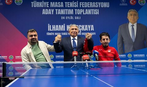 İlhami Kılıçkaya, Türkiye Masa Tenisi Federasyonu Başkanlığı İçin Adaylığını Açıkladı