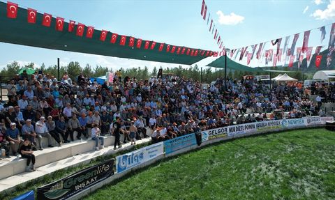 Osmancık Yağlı Pehlivan Güreşleri'nde Ünal Karaman Başpehlivan Oldu