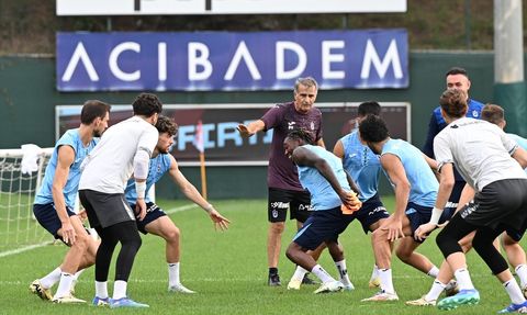 Trabzonspor Beşiktaş Maçı Hazırlıklarına Devam Ediyor