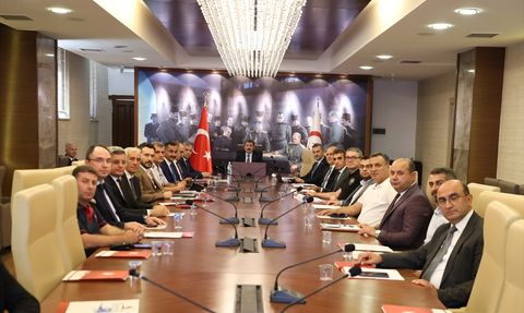 Türkiye-Karadağ Maçı İçin Güvenlik Toplantısı Samsun'da Yapıldı