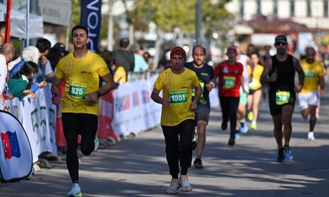 2. Runkara Yarı Maratonu'nda Kazananlar Belli Oldu