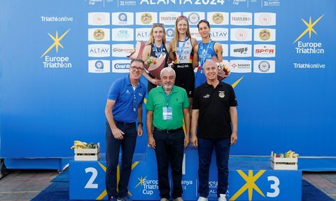 33. Alanya Triatlon Yarışları Gerçekleştirildi