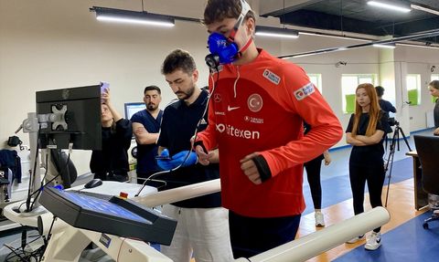 Ampute Milli Futbol Takımı Kırşehir'de Performans Testi Geçirdi