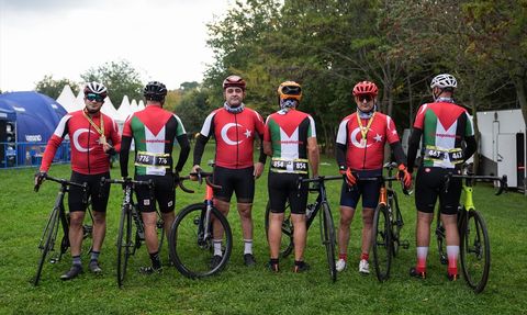 Çekmeköy Bisiklet Grubu, Filistin İçin Pedal Çeviriyor