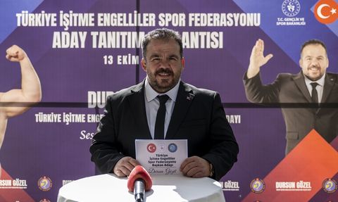 Dursun Gözel, İşitme Engelliler Spor Federasyonu Başkanlığına Aday