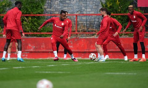 Galatasaray Elfsborg Maçına Hazırlanıyor