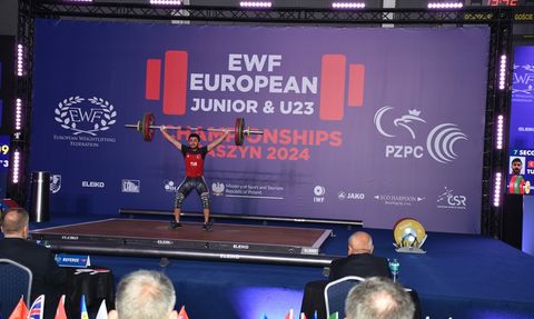 Genç Milli Halterciler Avrupa Şampiyonası'nda Başarı Elde Etti