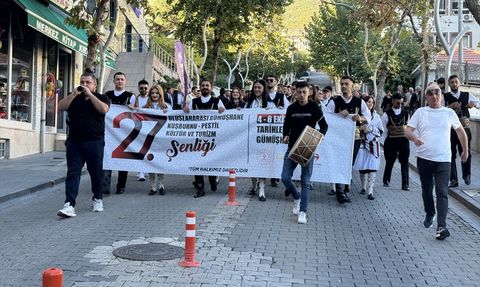 Gümüşhane'de 27. Yöresel Ürünler Festivali Başladı