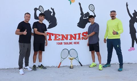 Iğdır'ın Genç Tenisçileri Türkiye Tenis Ligi'nde Rakiplerine Meydan Okuyacak