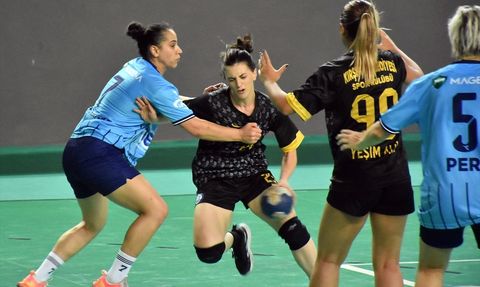 Kadınlar Hentbol Süper Lig'de Ortahisar Belediyespor'dan Önemli Zafer