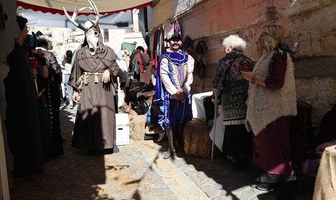 Ürgüp'te Orta Çağ Temalı Panayır Yoğun İlgi Gördü