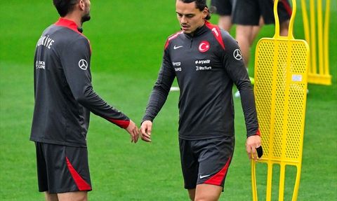 A Milli Futbol Takımı Galler Maçı Hazırlıklarına Devam Ediyor