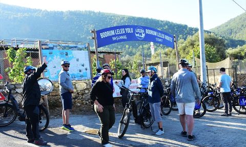 Bodrum'da Kruvaziyer Turizminde Bisiklet Turlarıyla Doğa Keyfi