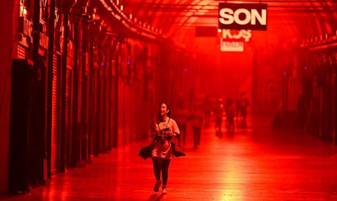 Kapalı Çarşı'da Labirent Yarışı Heyecanı