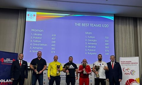 Milli Halterciler Avrupa Şampiyonası'nda 53 Madalya Kazandı