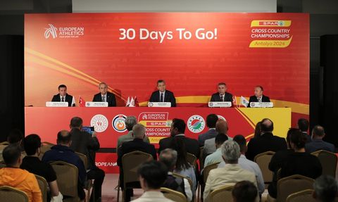 SPAR 30. Avrupa Kros Şampiyonası Antalya'da Başlıyor