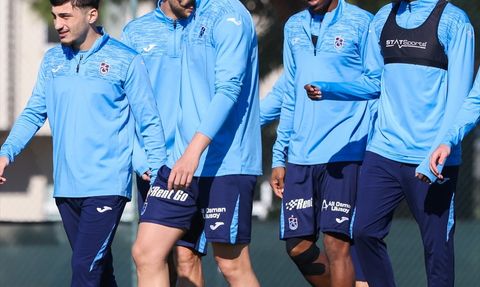 Trabzonspor Fenerbahçe Maçına Hazırlanıyor