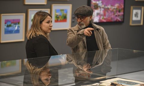 Başkentte 'Rewind/Roma' Sergisi Sanatseverlerle Buluşturuldu