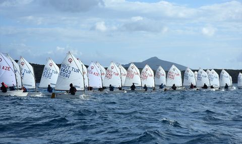 Bodrum'da Yosun Cup Yelken Yarışları Heyecanı Başladı
