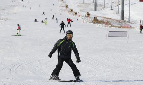 Erciyes'te Kayak Sezonu Coşkusu