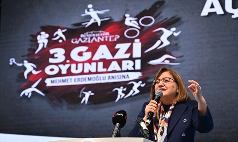 Gaziantep'te 3. Gazi Oyunları Coşkuyla Başladı