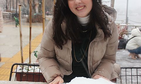 İzmir'in Bozdağ ve Gölcük Mahallelerinde Kar Keyfi