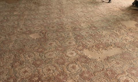 Kastamonu'daki Pompeiopolis Antik Kenti'nde Mozaik Restorasyonu Tamamlandı