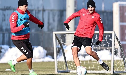 Sivasspor, Galatasaray Maçına Hazırlıklarını Sürdürüyor