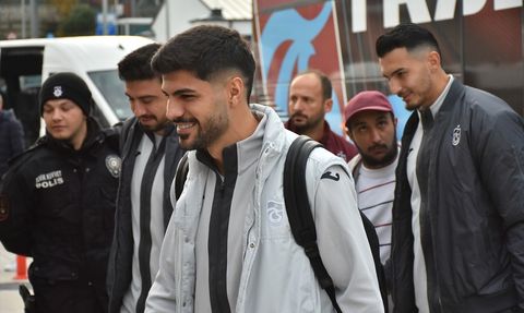 Trabzonspor İstanbul'a Uçtu